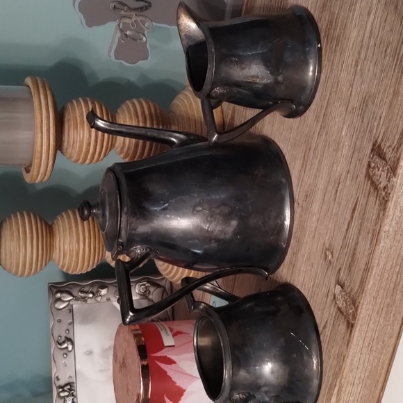Vintage Taunton Silver Plate tea set